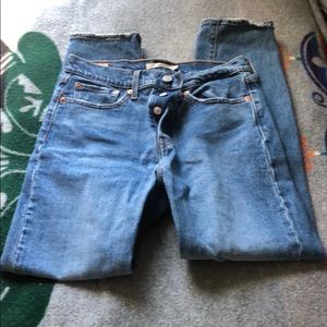 Levi high waist “wedgie” jeans